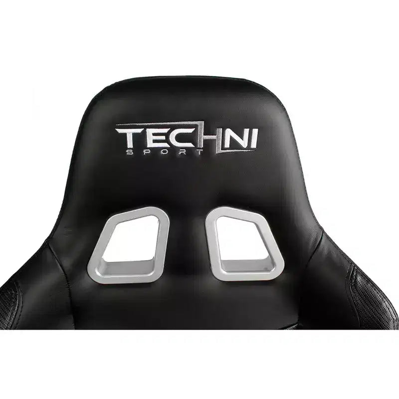 Ts-5100 Sedia da gioco ergonomica stile racer con schienale alto - Techni Sport: Girevole, regolabile