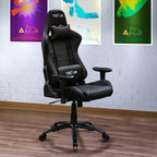 Ts-5100 Sedia da gioco ergonomica stile racer con schienale alto - Techni Sport: Girevole, regolabile