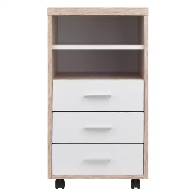 Winsome Kenner Mobile 3 Drawer Storage Cabinet Wood : Ufficio a casa, rotelle bloccabili, legno composito