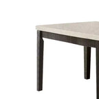 Tavolino Nolan 54" Marmo Bianco/Rovere Scuro Salvage - Acme Furniture