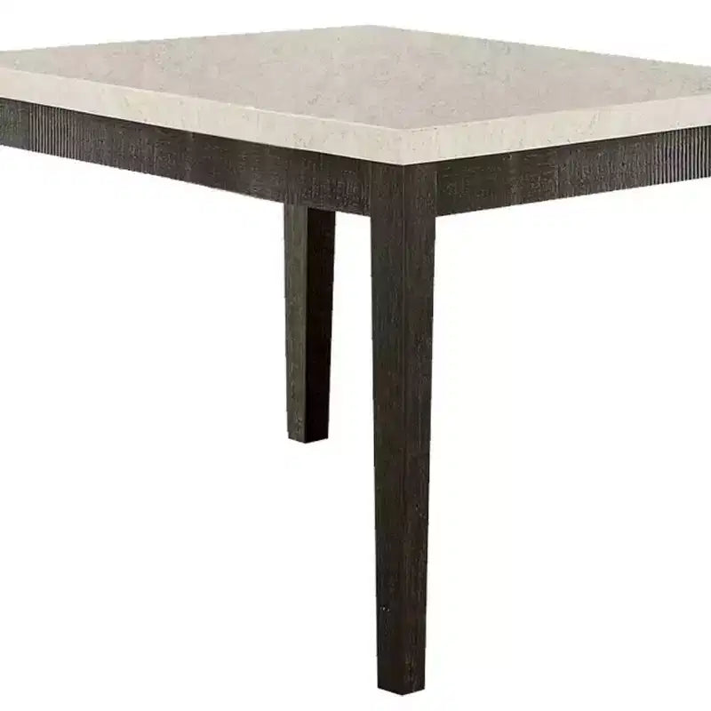 Tavolino Nolan 54" Marmo Bianco/Rovere Scuro Salvage - Acme Furniture