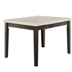 Tavolino Nolan 54" Marmo Bianco/Rovere Scuro Salvage - Acme Furniture