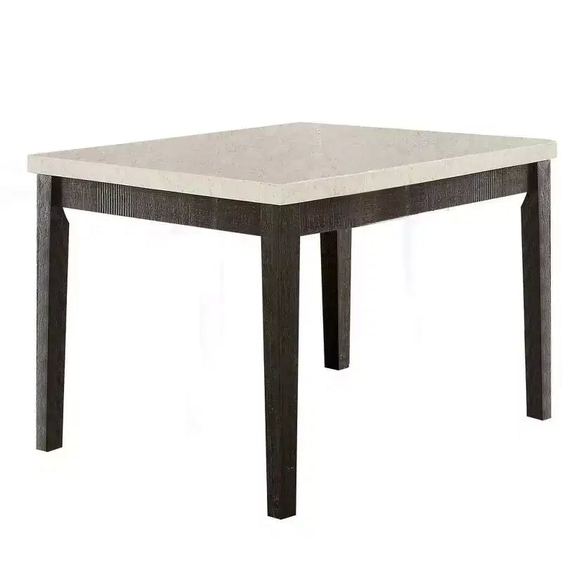 Tavolino Nolan 54" Marmo Bianco/Rovere Scuro Salvage - Acme Furniture