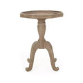 Catawissa French Country Accent Table with Octagonal Top Natural - Christopher Knight Home: Elegant Spider Leg Base, Faux Wood Finish