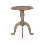 Catawissa French Country Accent Table with Octagonal Top Natural - Christopher Knight Home: Elegant Spider Leg Base, Faux Wood Finish