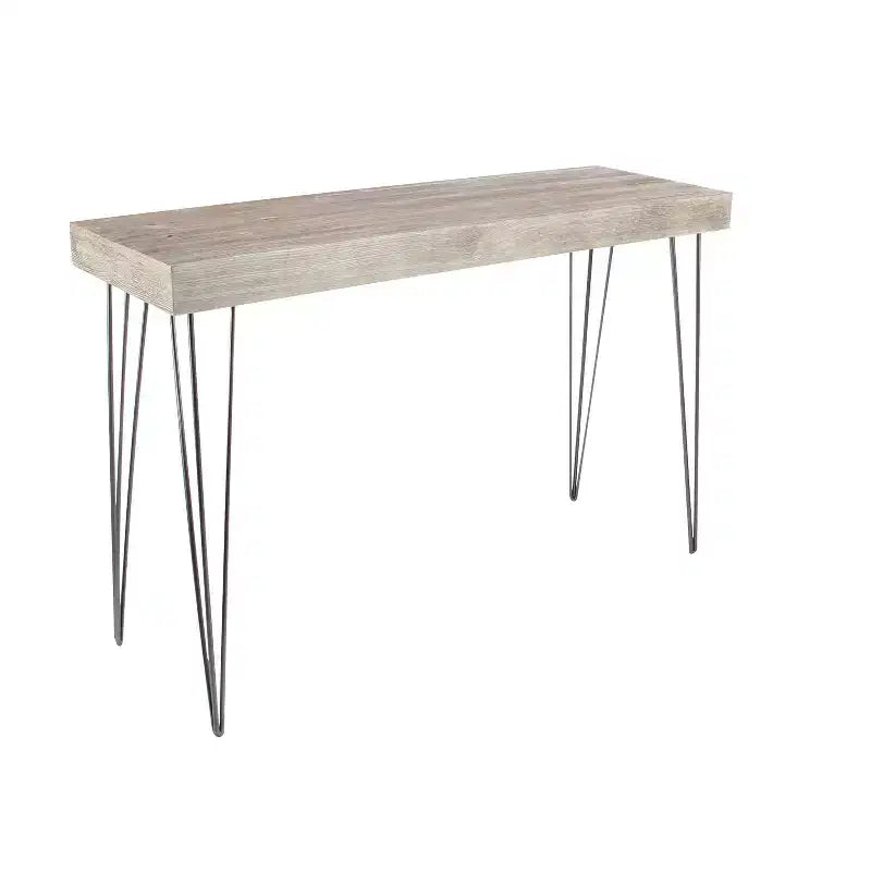 Consolle Rettangolare Moderna in Legno Marrone - Olivia & May