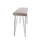 Consolle Rettangolare Moderna in Legno Marrone - Olivia & May