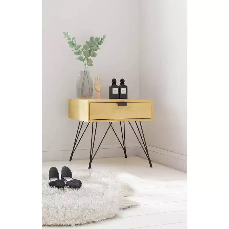 Tavolino Newell naturale - Adore Decor