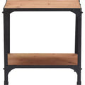 Overland Side Table Metal Brown/Black - Serta
