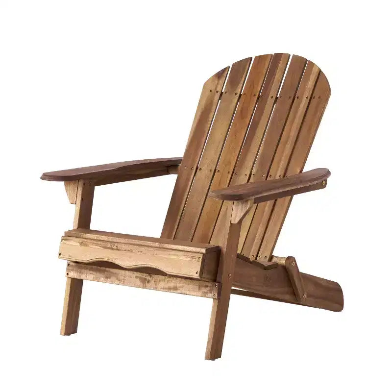 Set di 2 sedie pieghevoli Adirondack in legno Hanlee - Christopher Knight Home