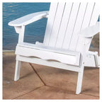 Set di 2 sedie pieghevoli Adirondack in legno Hanlee - Christopher Knight Home