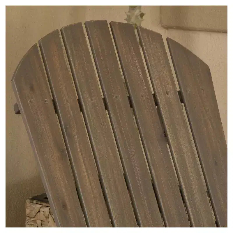 Set di 2 sedie pieghevoli Adirondack in legno Hanlee - Christopher Knight Home