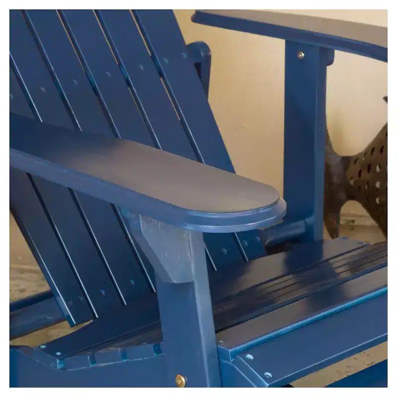 Set di 2 sedie pieghevoli Adirondack in legno Hanlee - Christopher Knight Home