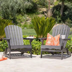 Set di 2 sedie pieghevoli Adirondack in legno Hanlee - Christopher Knight Home