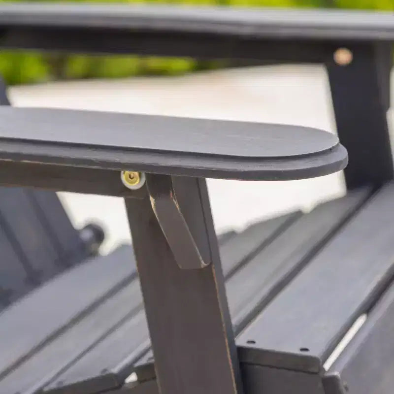 Set di 2 sedie pieghevoli Adirondack in legno Hanlee - Christopher Knight Home