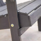 Set di 2 sedie pieghevoli Adirondack in legno Hanlee - Christopher Knight Home
