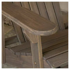 Set di 2 sedie pieghevoli Adirondack in legno Hanlee - Christopher Knight Home