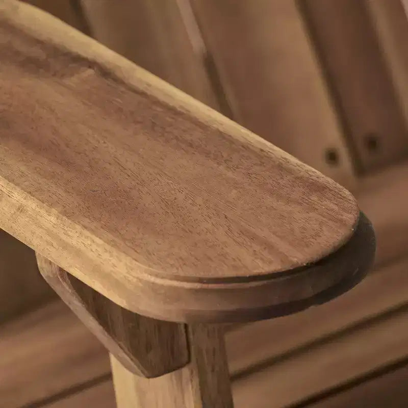 Set di 2 sedie pieghevoli Adirondack in legno Hanlee - Christopher Knight Home