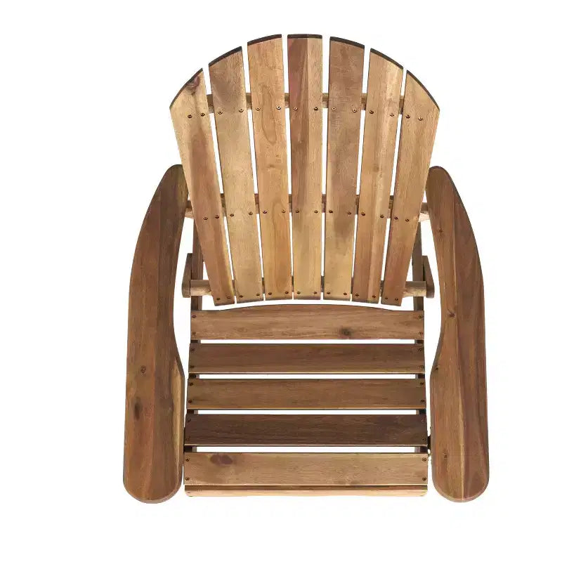 Set di 2 sedie pieghevoli Adirondack in legno Hanlee - Christopher Knight Home