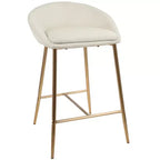 Set di 2 sgabelli da bar alti 26 Matisse Glam - LumiSource