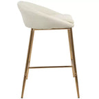 Set di 2 sgabelli da bar alti 26 Matisse Glam - LumiSource