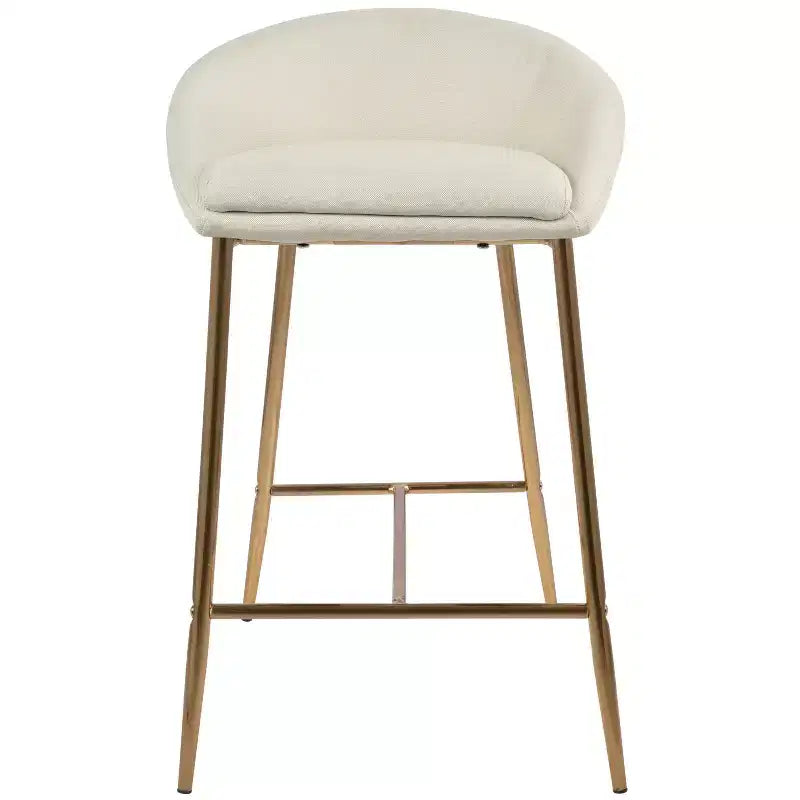 Set di 2 sgabelli da bar alti 26 Matisse Glam - LumiSource