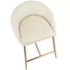 Set di 2 sgabelli da bar alti 26 Matisse Glam - LumiSource