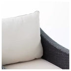 Antibes Set of 2 Wicker Club Chair with Cushions - Christopher Knight Home