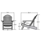 Hamilton Folding & Reclining Adirondack Chair - Highwood
