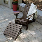 Sedia Adirondack pieghevole e reclinabile Hamilton con poggiapiedi Adirondack pieghevole - Highwood