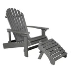 Sedia Adirondack pieghevole e reclinabile Hamilton con poggiapiedi Adirondack pieghevole - Highwood