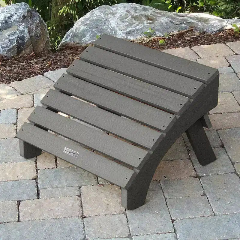 Sedia Adirondack pieghevole e reclinabile Hamilton con poggiapiedi Adirondack pieghevole - Highwood