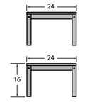 Tavolino laterale Adirondack - highwood