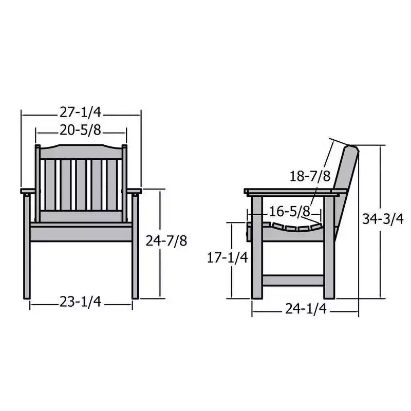 Lehigh Garden Patio Chair - highwood