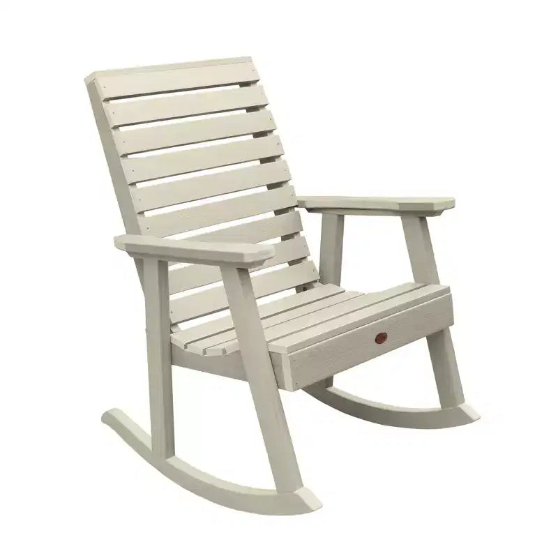 Sedia a dondolo Weatherly per patio - highwood