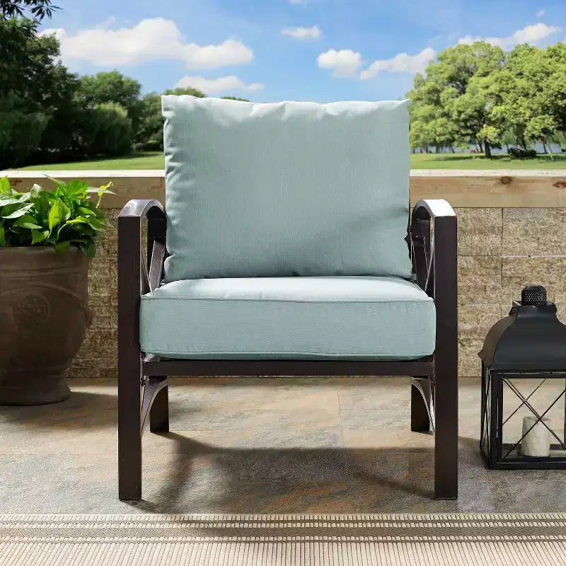 Kaplan Outdoor Arm Chair - Crosley