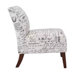 Lily Upholstered Sailing Chair - Linon