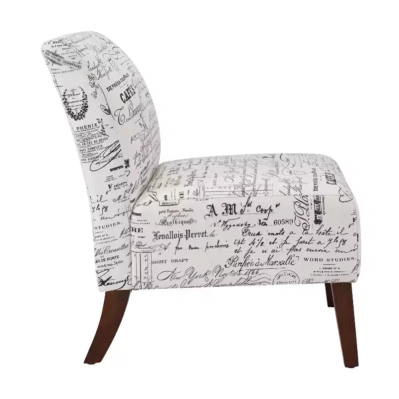 Lily Upholstered Sailing Chair - Linon