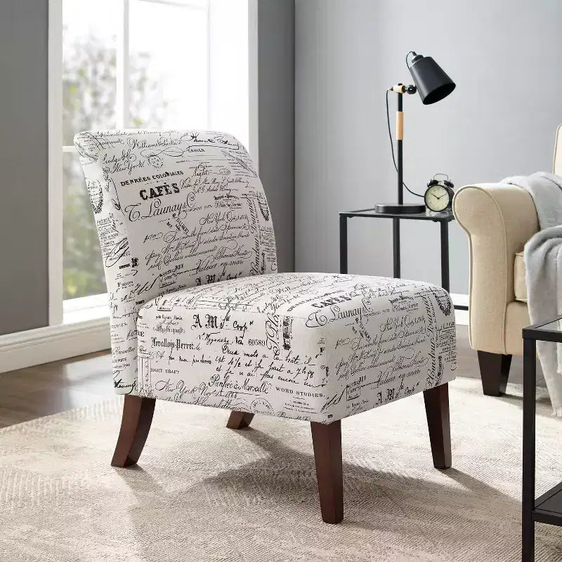 Lily Upholstered Sailing Chair - Linon