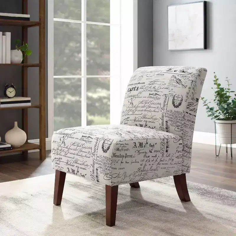 Lily Upholstered Sailing Chair - Linon