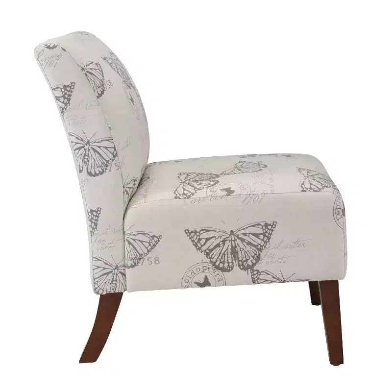 Lily Upholstered Sailing Chair - Linon