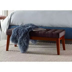 Claire Tufted Upholstered Bench - Adore Decor
