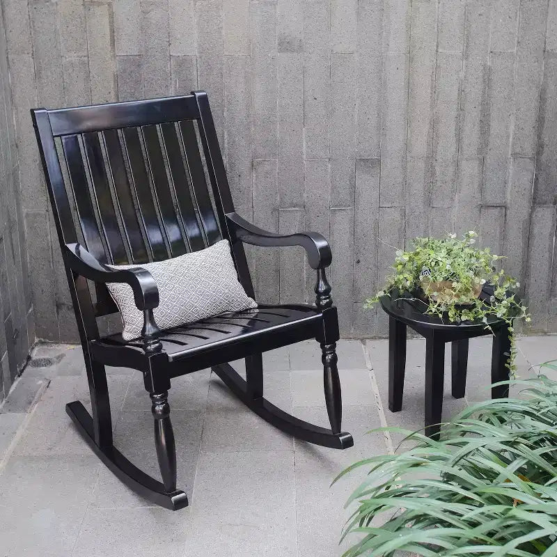 Sedia a dondolo oversize Morton Sonoma Lane