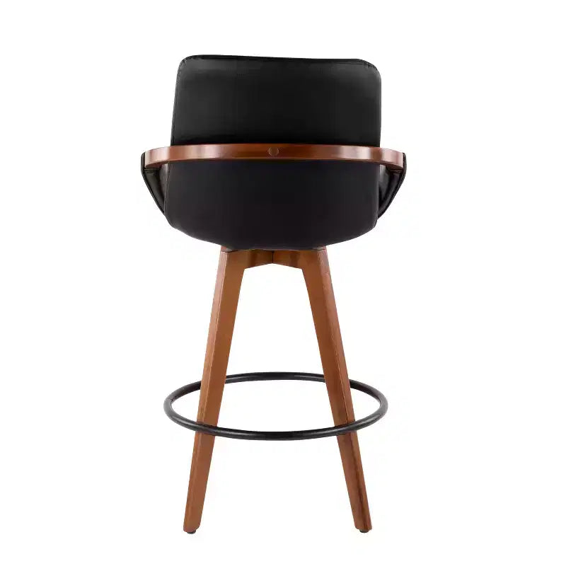 Sgabello da bar Cosmo Mid-Century Modern altezza bancone da 26" - LumiSource