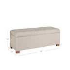 Panca contenitore imbottita grande classica - HomePop