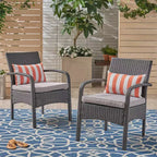 Cordoba 2pk Wicker Club Chairs - Christopher Knight Home