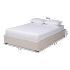 Leni Bed Frame - Baxton Studio