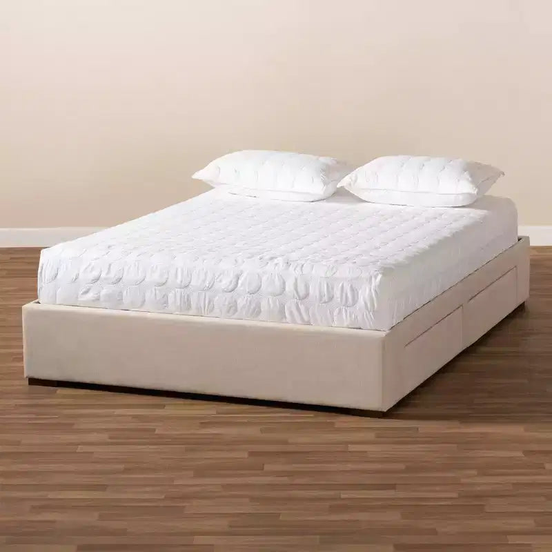 Leni Bed Frame - Baxton Studio