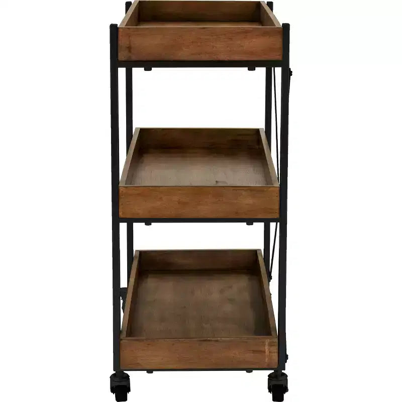 Riley 3-Tier Bar Cart - Adore Dcor
