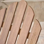 Hollywood Acacia Wood Adirondack Rocking Chair - Christopher Knight Home